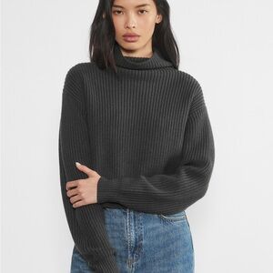 Aritzia Wilfred Montpellier sweater dark grey XS